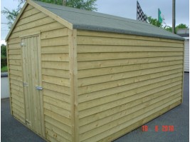 8ft x 16ft Budget Shed