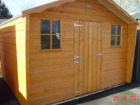 10ft x 10ft Cabin Shed