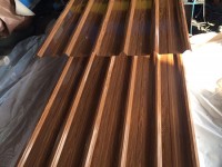 10ft x 8ft Wood Grain Steel Shed